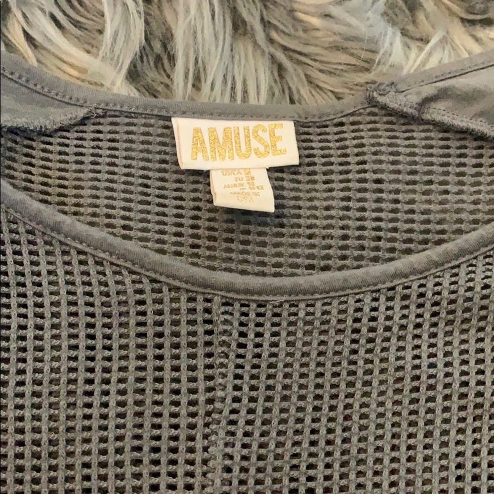 Amuse Mesh long sleeve